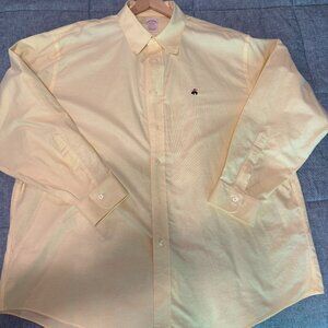 Brooks Brothers - Madison Fit Shirt - XXL - Pale Yellow